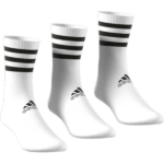 adidas 3-Stripes Cushioned Crew Socks