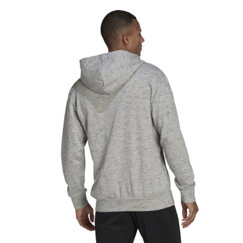 adidas Mélange Full-Zip Hooded Sweatshirt