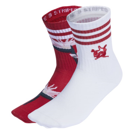 adidas Originals Thebe Magugu Crew Socks 2 Pairs