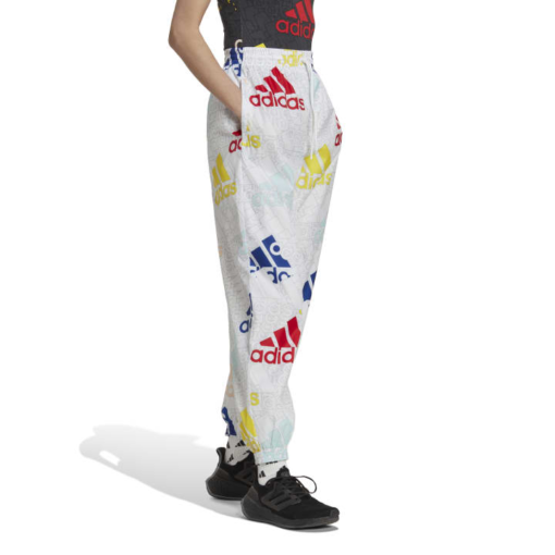 adidas Essentials Multi-Colored Logo Loose Fit Woven Pants