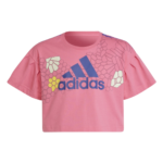 adidas Power Cotton Loose Cropped Tee