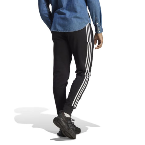 adidas Essentials French Terry Tapered Cuff 3-Stripes Pants