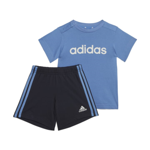 adidas Essentials Lineage Organic Cotton Tee and Shorts Set