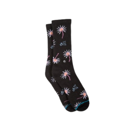 Emerson Palm Trees Crew Socks