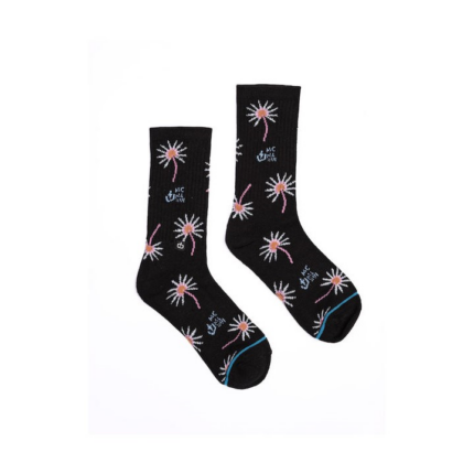 Emerson Palm Trees Crew Socks