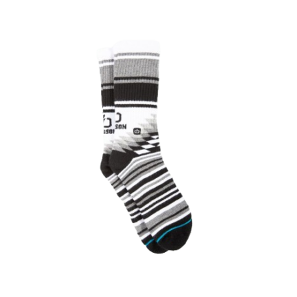 Emerson Geometrical Pattern Crew Socks