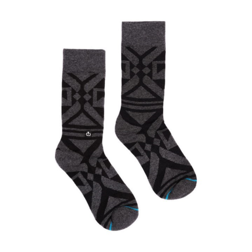 Emerson Geometrical Pattern Crew Socks