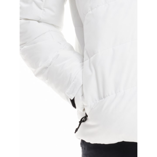 Emerson Men's Hooded Puffer Jacket White