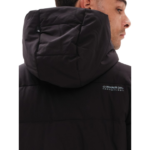 Emerson Men's Hooded Puffer Jacket Black