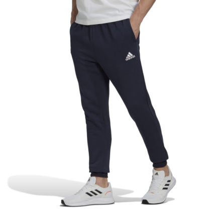 adidas Essentials Fleece Regular Tapered Pants Navy Blue
