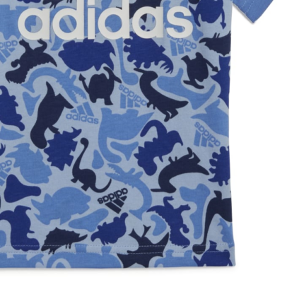 adidas Dino Camo Allover Print Tee and Short Set