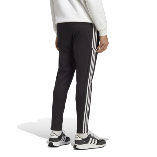adidas Essentials Single Jersey Tapered Open Hem 3-Stripes Pants