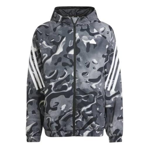 adidas Future Icons Allover Print Full-Zip Hoodie
