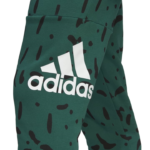 adidas Essentials Tapered Cuff Logo Allover Print Pants