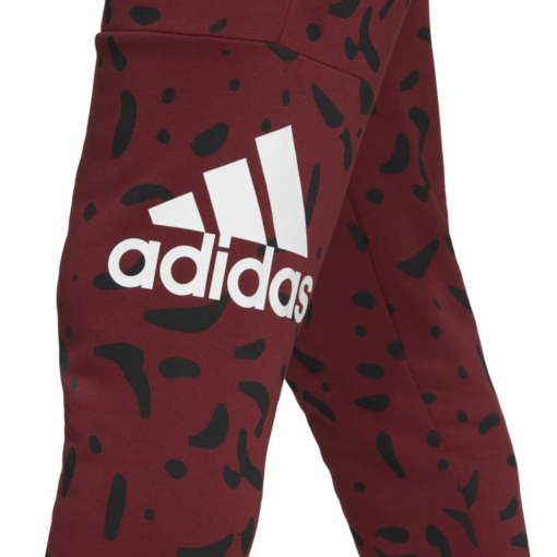 adidas Essentials Tapered Cuff Logo Allover Print Pants