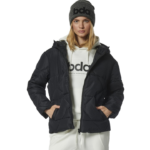 Body Action Quilted Puffer Jacket Black