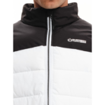Emerson Puffer Vest Jacket White-Black