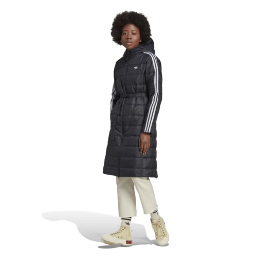 adidas Originals Hooded Premium Long Slim Jacket