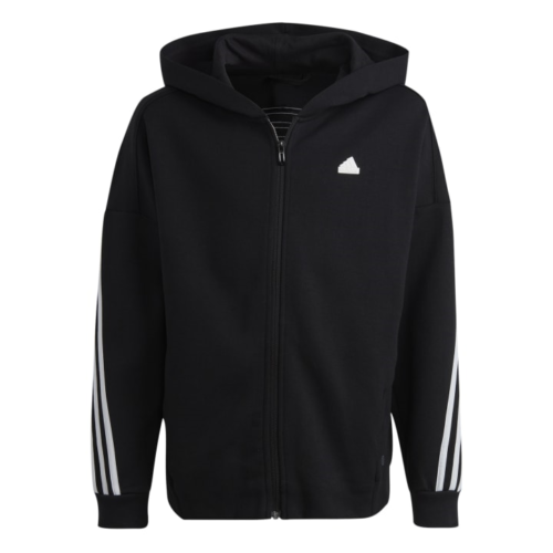 adidas Future Icons 3-Stripes Full-Zip Hooded Track Top