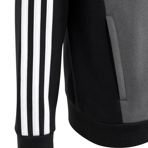 adidas Tiberio 3-Stripes Colorblock Fleece Track Suit Kids