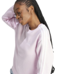 adidas Essentials 3-Stripes Fleece Sweatshirt
