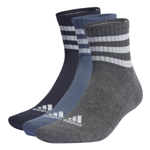 adidas 3-Stripes Cushioned Sportswear Mid-Cut Socks