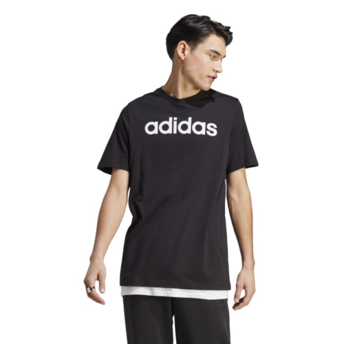 adidas Essentials Single Jersey Linear Embroidered Logo Tee