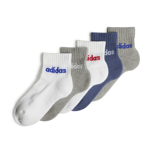adidas Linear Ankle Socks 5 Pairs Kids
