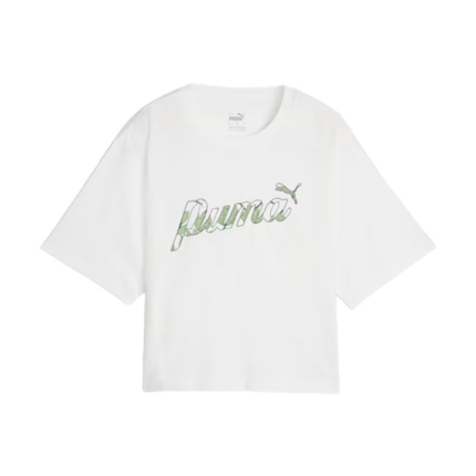 Puma Ess+ Blossom Short Graphic Tee