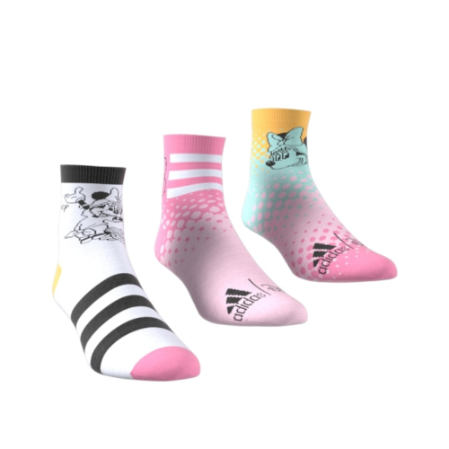 adidas x Disney Minnie Mouse Socks 3 Pairs Kids