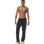 Body Action Essential Straight Sweatpants Black