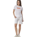 Body Action Essential Bermuda Shorts White