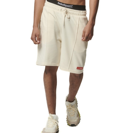Body Action Athleisure Style Shorts Antique White