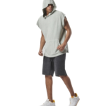 Body Action Natural Dye Terry Hoodie Quiet Grey