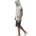 Body Action Natural Dye Terry Hoodie Quiet Grey