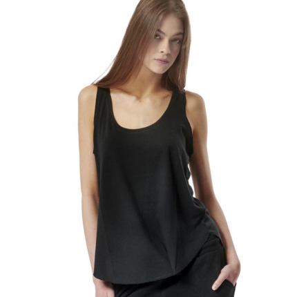 Body Action Natural Dye Tanktop Black