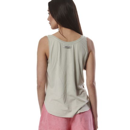 Body Action Natural Dye Tanktop Quiet Grey