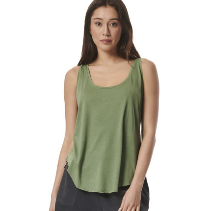 Body Action Natural Dye Tanktop Hedge Green