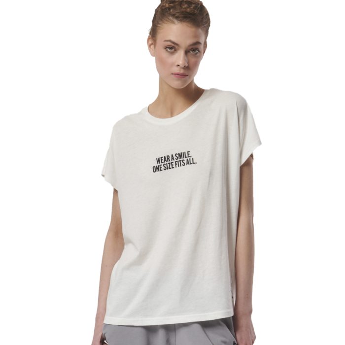Body Action Relaxed Fit T-Shirt Antique White
