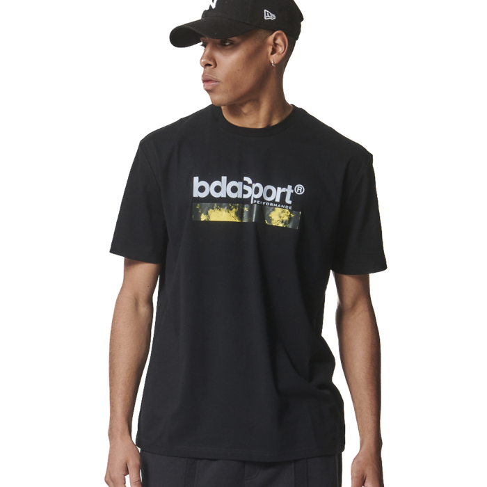 Body Action Essential Branded T-Shirt Black