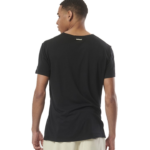 Body Action Natural Dye Short Sleeve T-Shirt Black
