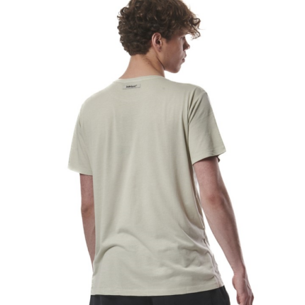 Body Action Natural Dye Short Sleeve T-Shirt Quiet Grey