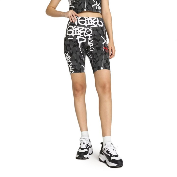 Puma X X-Girl All Over Print Shorts Tights 7''