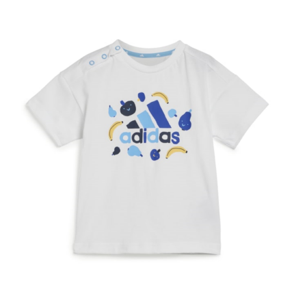 adidas Essentials Allover Print Tee Set Kids