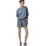 Body Action Drawcords Loose Tee Blue Mirage