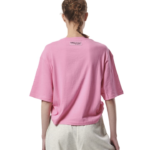 Body Action Drawcords Loose Tee Rose Bloom Pink