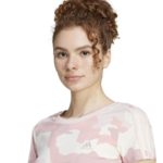 adidas Essentials 3-Stripes Camo Print Baby Tee