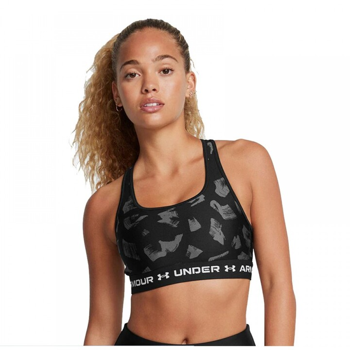 Under Armour Crossback Mid Print Bra