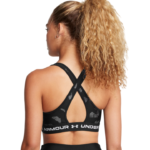 Under Armour Crossback Mid Print Bra