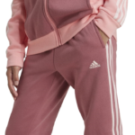 adidas Tiberio 3-Stripes Colorblock Fleece Track Suit Kids